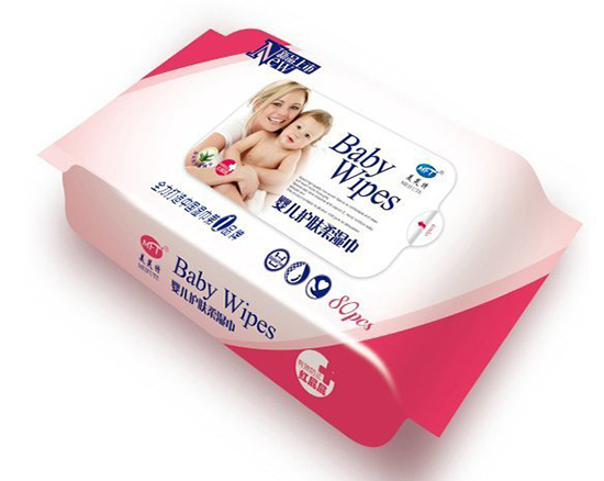 美芙特嬰兒護膚柔濕巾80片啟封