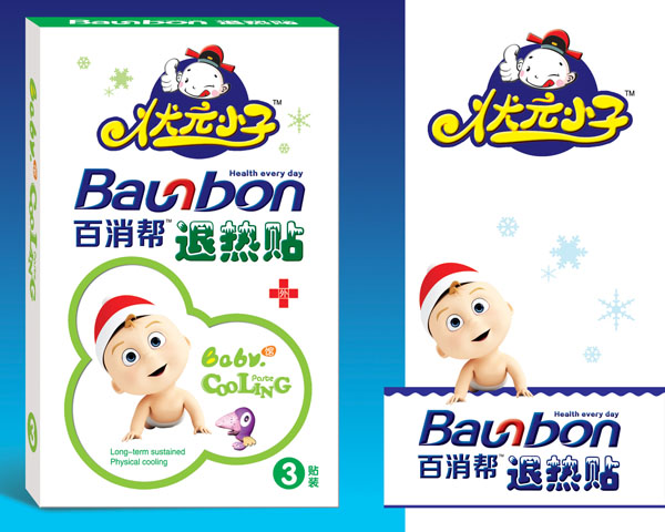 狀元小子百消幫退熱貼3貼裝