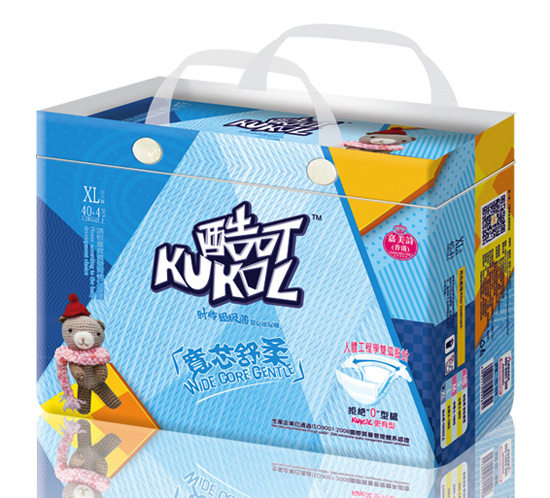 酷可時尚超級薄yinge紙尿褲XL碼44片大包