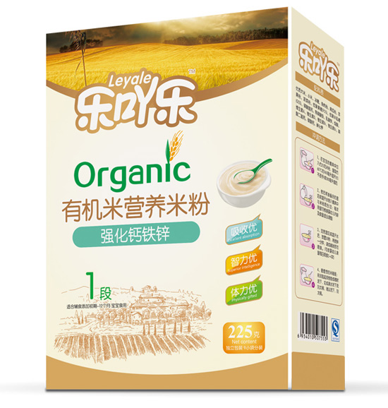 樂吖樂強(qiáng)化鈣鐵鋅1段225g盒裝