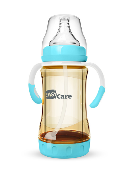 伊斯卡爾160mlPPSU安全玻璃自動(dòng)奶瓶(藍(lán))