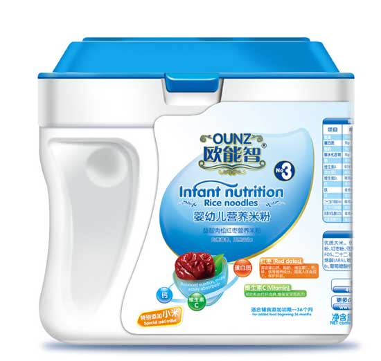 歐能智3段益智肉松紅棗營(yíng)養(yǎng)米粉