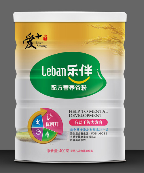 樂(lè)伴愛(ài)+優(yōu)創(chuàng)力營(yíng)養(yǎng)谷粉400克