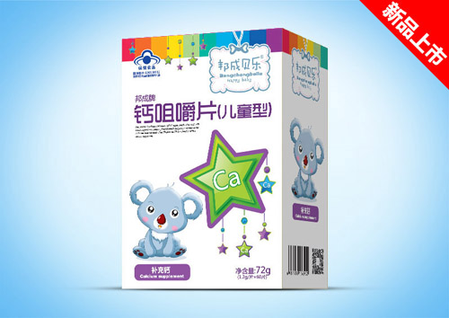 邦成貝樂鈣咀嚼片盒裝兒童型