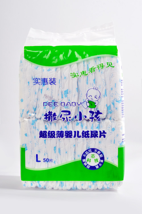 撒尿小孩嬰兒紙尿片L碼50片