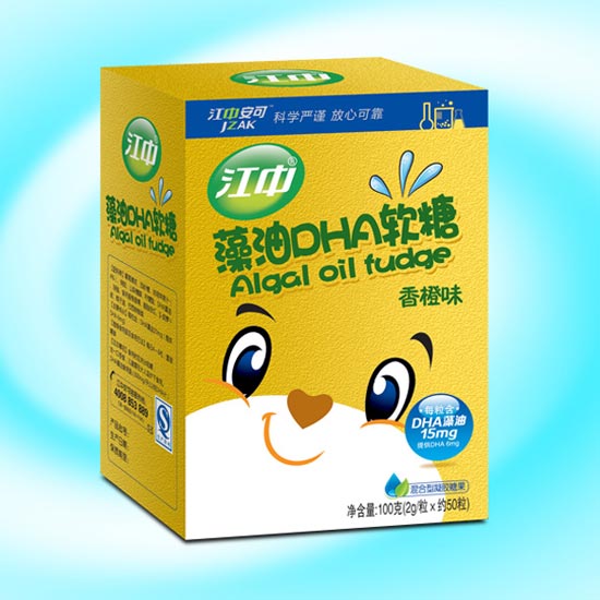 江中藻油DHA軟糖香橙味