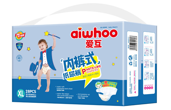 愛(ài)互內(nèi)褲式紙尿褲XL28片