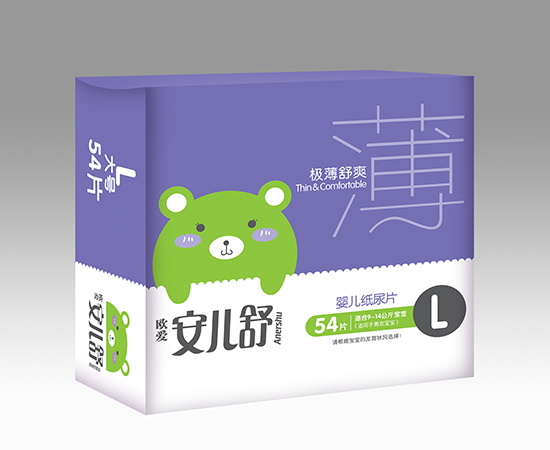 安兒舒嬰兒紙尿片L54片