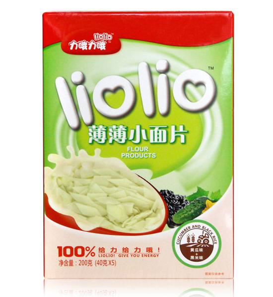 力哦力哦黃瓜+黑米薄薄小面片