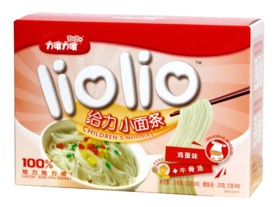 力哦力哦給力小面片雞蛋味