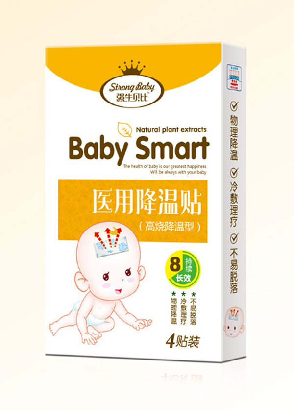 強生貝比降溫貼(高燒降溫型)