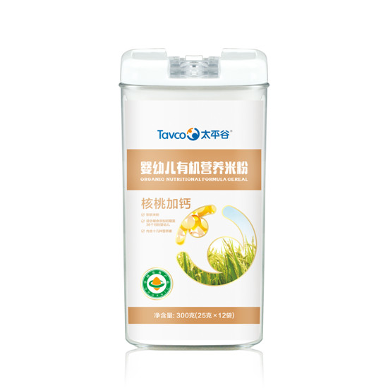 太平谷有機米粉核桃加鈣配方300克