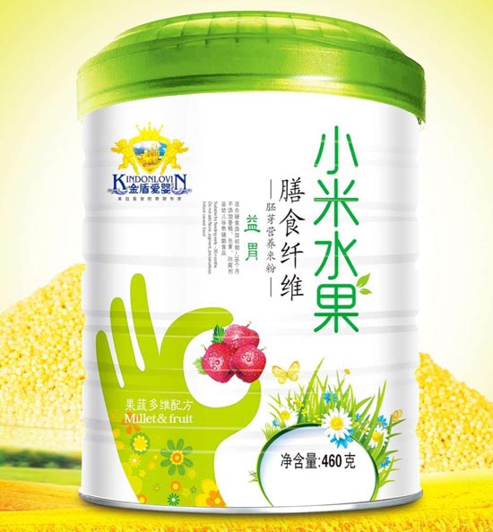 金盾愛嬰果蔬多維小米水果