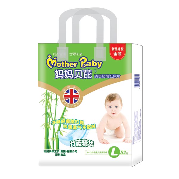 媽媽貝芘清爽極薄紙尿片L52