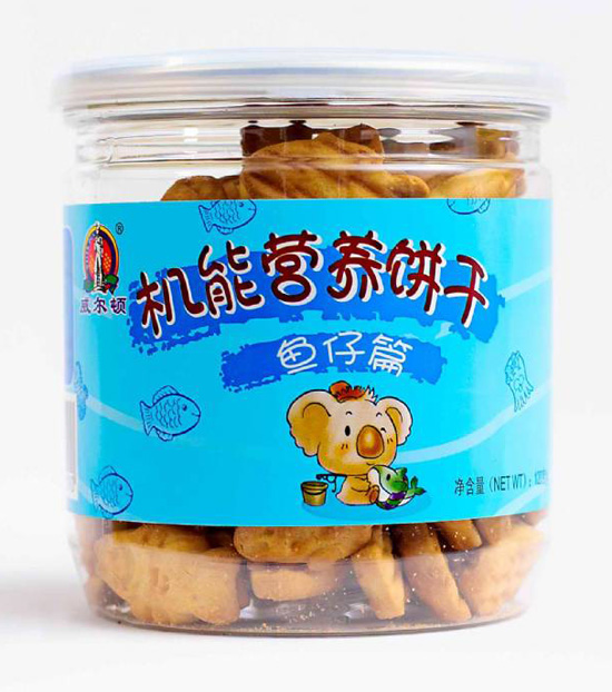 威爾頓100G膠罐機能餅干(魚仔篇)