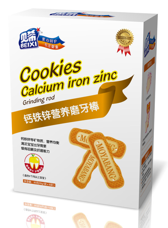 貝希鈣鐵鋅磨牙棒