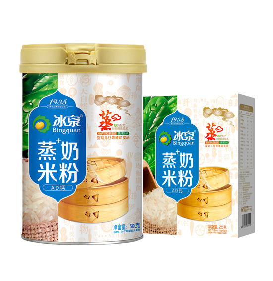 冰泉AD鈣蒸奶米粉