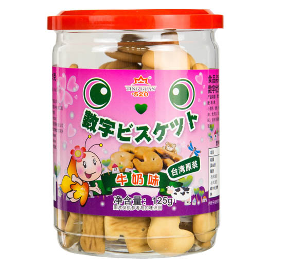 廷冠520數(shù)字餅(牛奶味)