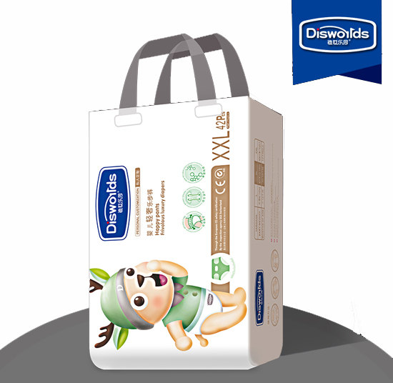 迪世樂(lè)園嬰兒輕奢樂(lè)步褲XXL 42片