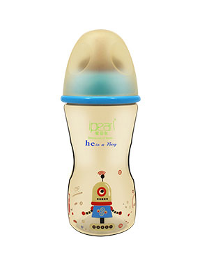 愛(ài)貝爾男寶寶專用黃金奶瓶210ML