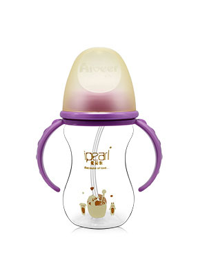 愛貝爾經(jīng)典葫蘆型單色全自動(dòng)奶瓶210ML