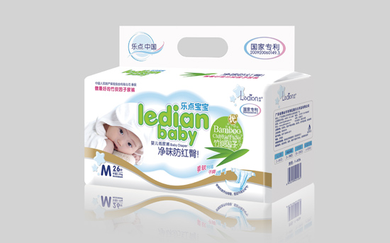 樂(lè)點(diǎn)寶寶凈味防紅臀尿褲M26片