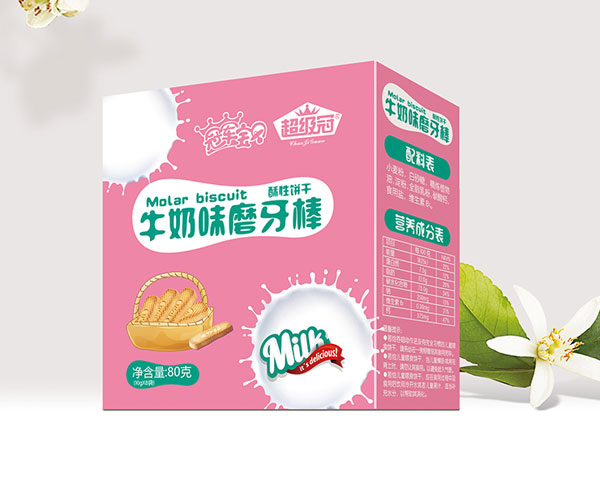 冠軍寶貝超級(jí)冠牛奶味磨牙棒