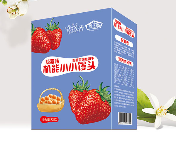 冠軍寶貝超級(jí)冠草莓味機(jī)能小小饅頭