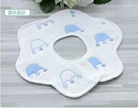 淘貝貓六層紗布花朵圍嘴-藍(lán)色皇冠.jpg 淘貝貓六層紗布花朵圍嘴-藍(lán)色皇冠.jpg