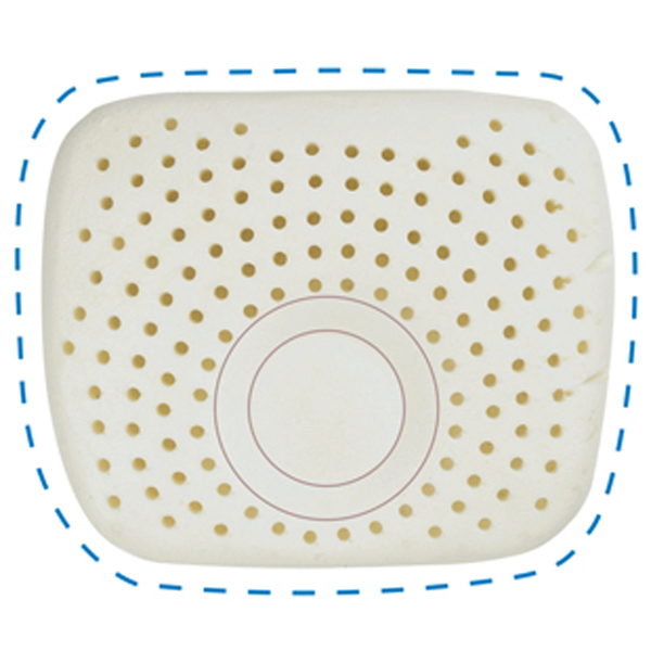 皇家之星 天然乳膠嬰兒定型枕 29 25 5CM