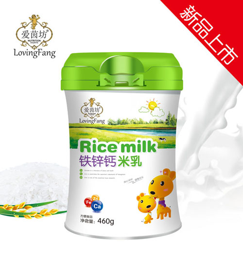 愛茵坊鐵鋅鈣米乳