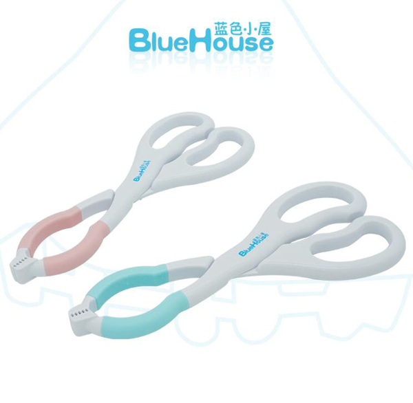 藍(lán)色小屋雙色奶瓶夾