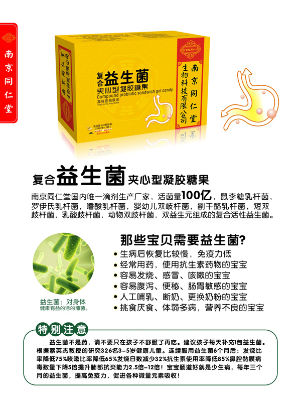 南京同仁堂世紀同仁復合益生菌夾心型凝膠糖果特點.jpg 南京同仁堂世紀同仁復合益生菌夾心型凝膠糖果特點.jpg