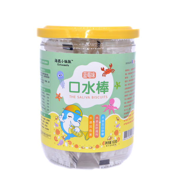 海底小縱隊(duì)口水棒藍(lán)莓味