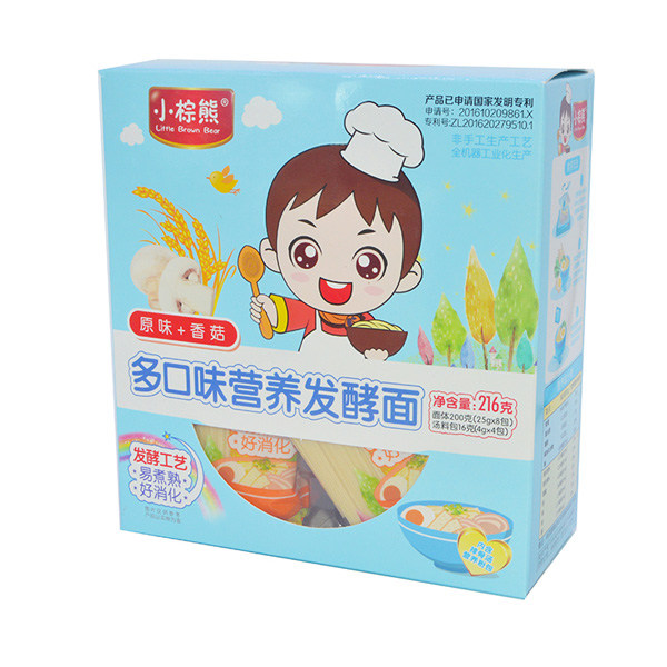 小棕熊多口味營(yíng)養(yǎng)發(fā)酵面原味+香菇