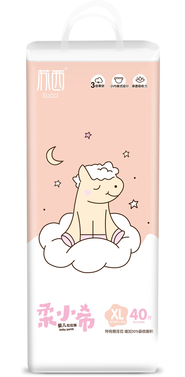 柔小希柔小希拉拉褲XL(40)片