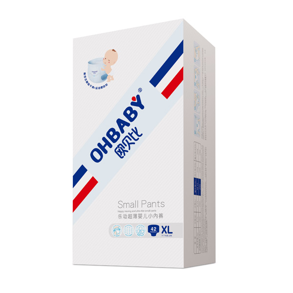 歐貝比樂動超薄嬰兒小內褲XL42