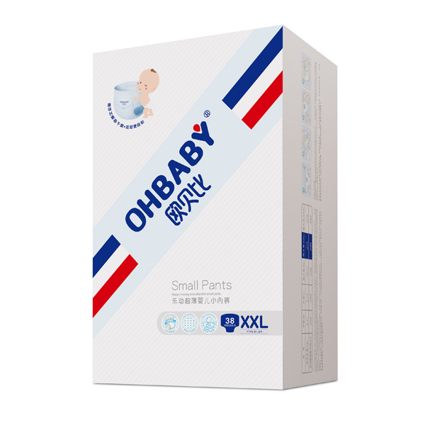 歐貝比樂動超薄嬰兒小內褲XXL38