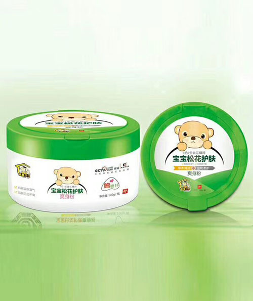 英皇貝貝寶寶松花護膚爽身粉