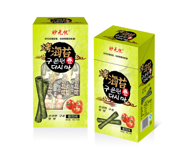 妙無(wú)憂烤海苔卷-番茄味