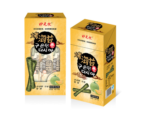 妙無(wú)憂烤海苔卷-哈密瓜味