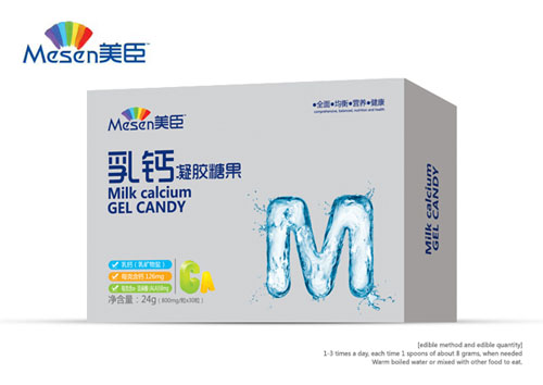 美臣乳鈣凝膠糖果