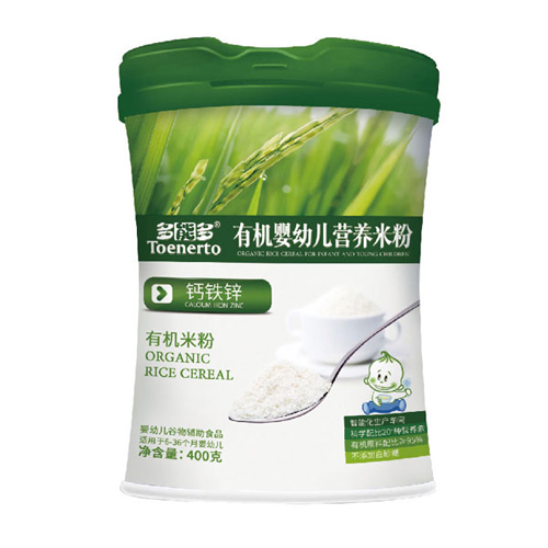 多能多鈣鐵鋅有機(jī)嬰幼兒營養(yǎng)米粉桶裝