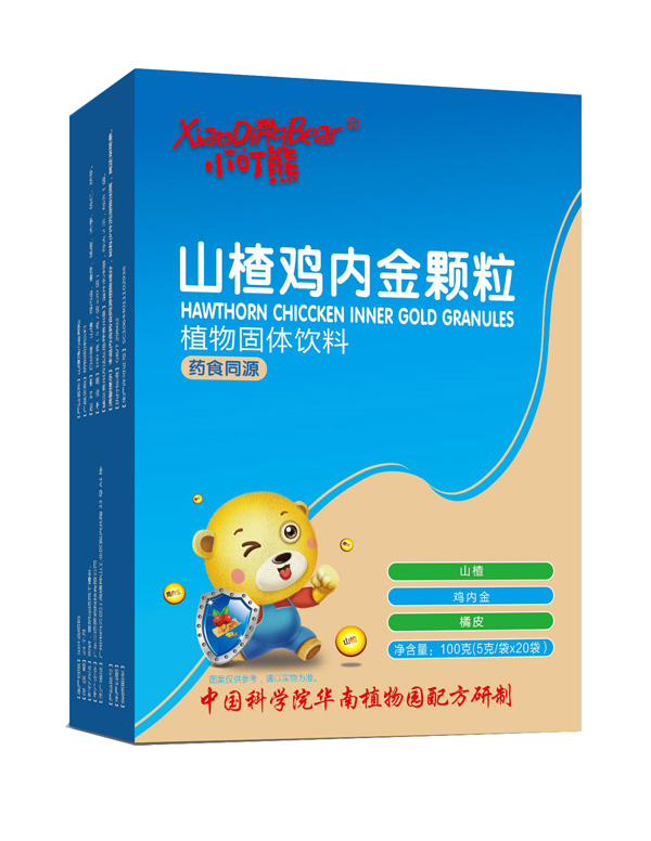 小叮熊山藥雞內(nèi)金苓顆粒豎版