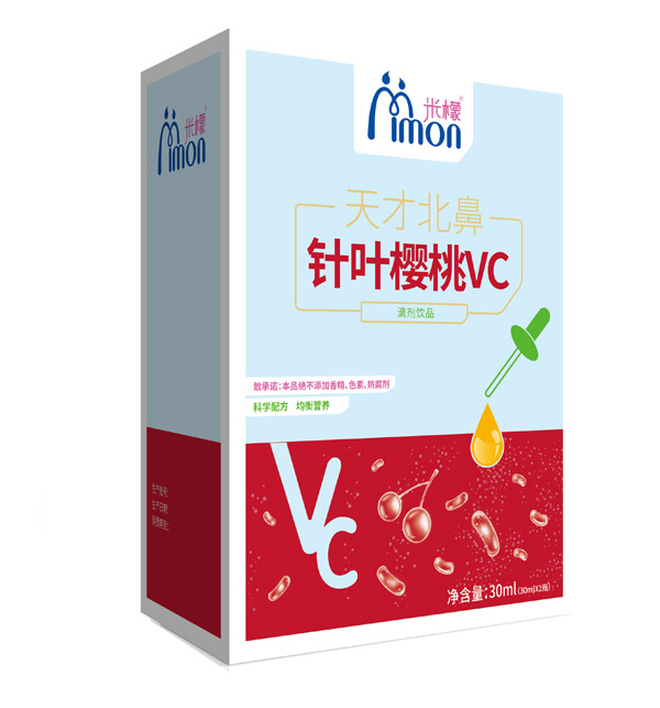 米檬天才北鼻針葉櫻桃VC滴劑飲品