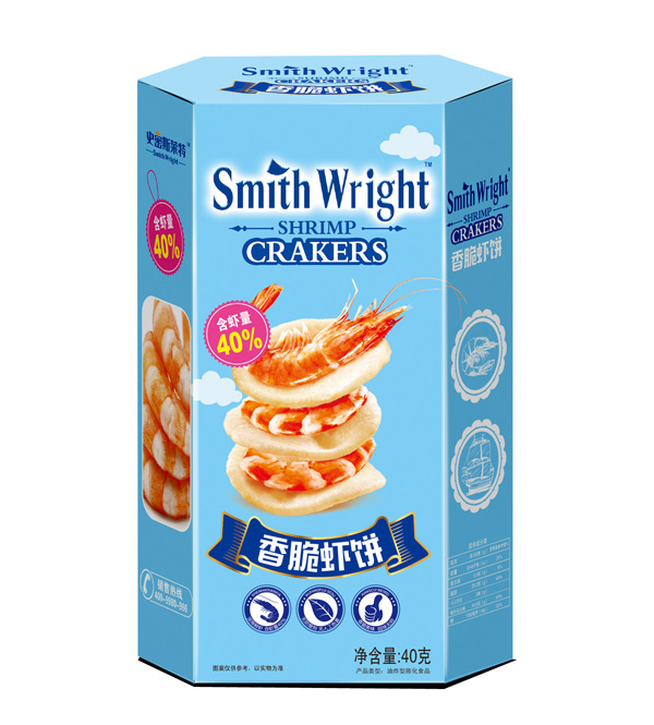 史密斯萊特香脆蝦餅盒裝