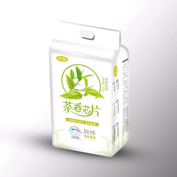 絲逸茶香芯片嬰兒紙尿褲XXL42