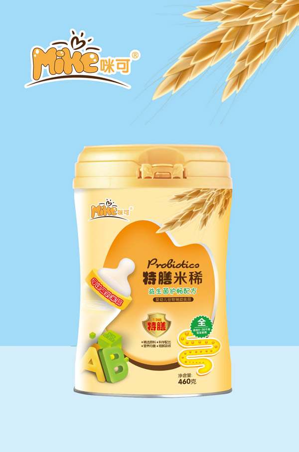 咪可特膳米稀-益生菌護(hù)暢配方 聽(tīng)裝