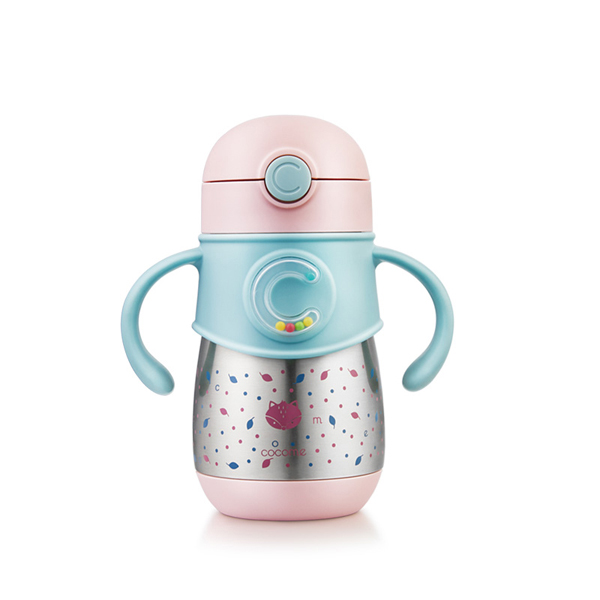 可可萌CC保溫杯 手柄款 粉色