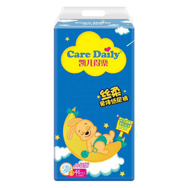 凱兒得樂(lè)絲柔親體紙尿褲L